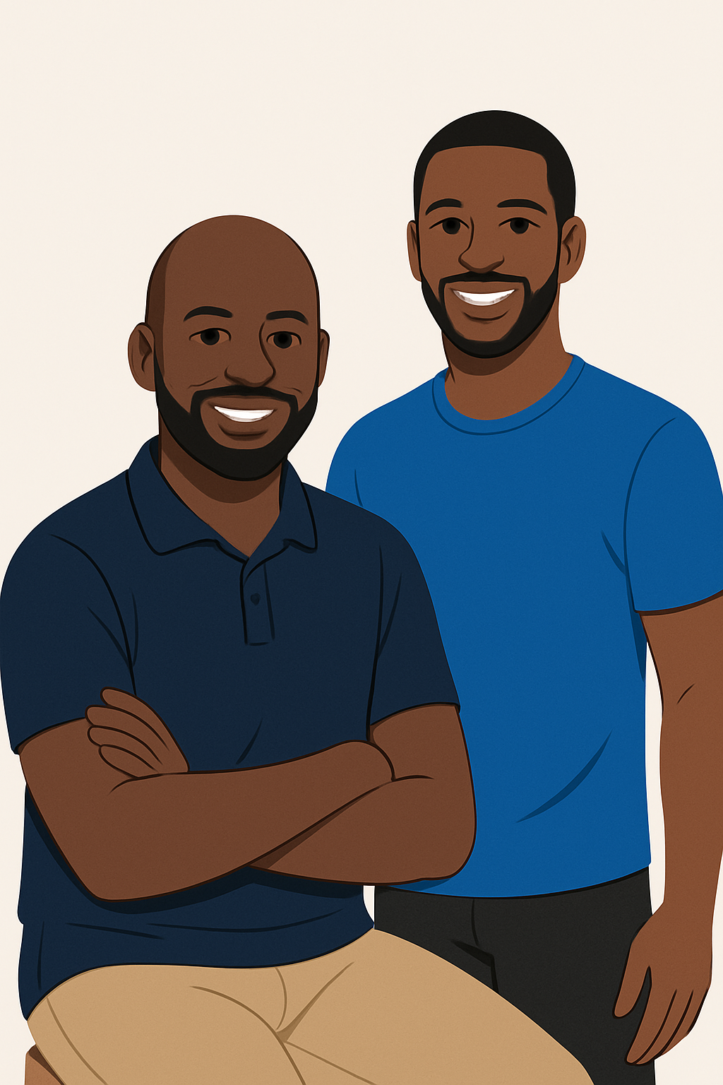 Illustration des cofondateurs de BFP